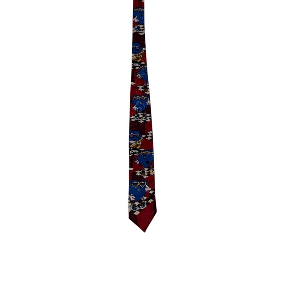 Stylish Red and Blue Men's Tie vintage Hallmark